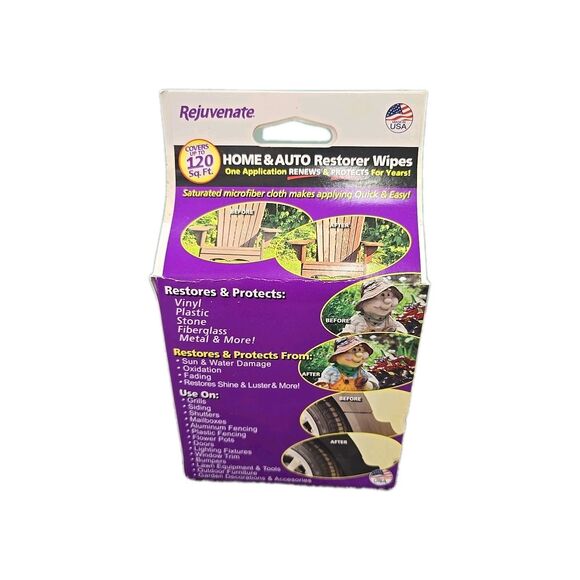 Rejuvenate Pre-Saturated Restorer Wipes Penetrating Formula Restores Shines - Picture 3 of 6